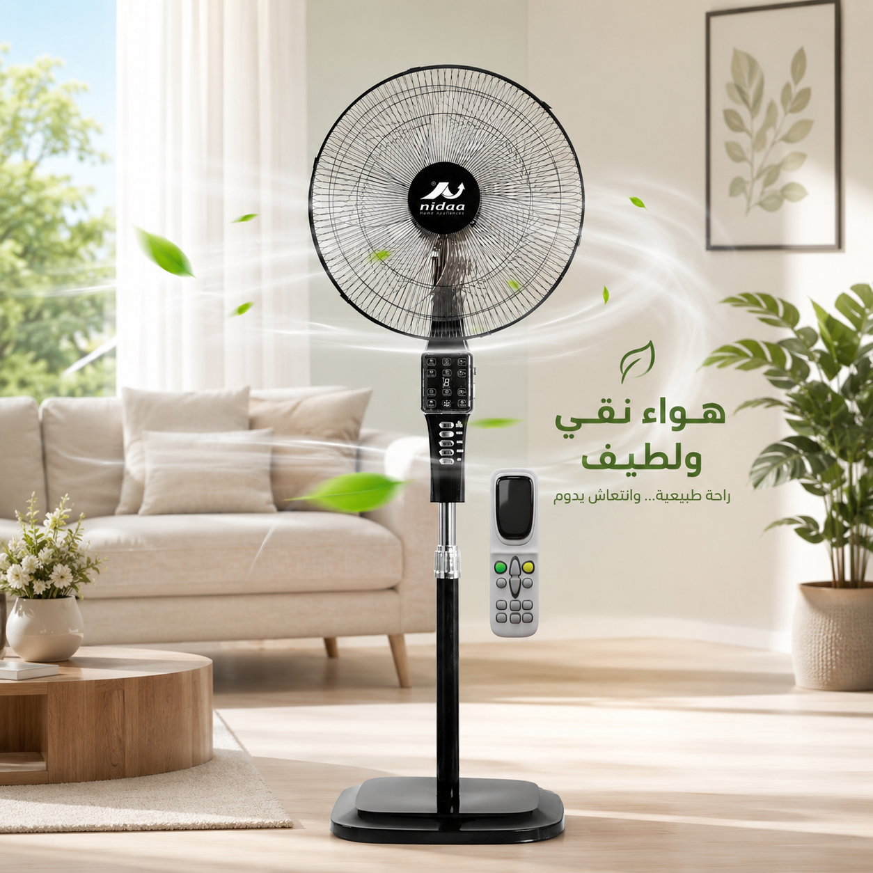 مروحة عمودية مع جهاز تحكم   (18 انش)SF.27.04